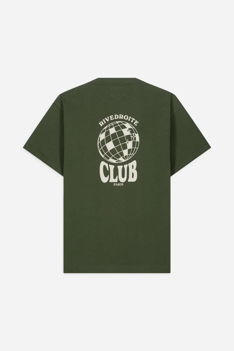 Pigalle le t-shirt Rivedroite Club - Coton recyclé Kaki – Image 6