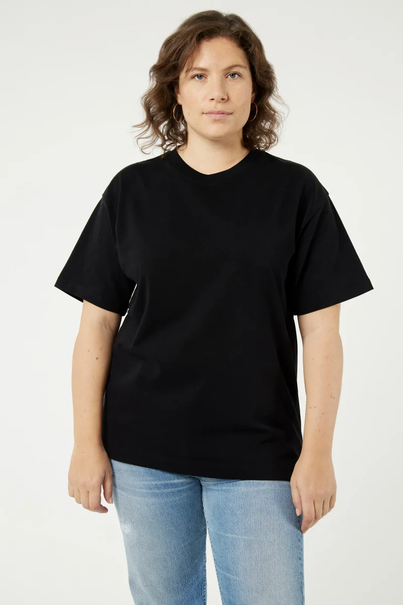 Pigalle le t-shirt Rivedroite Club - Coton recyclé Noir – Image 3