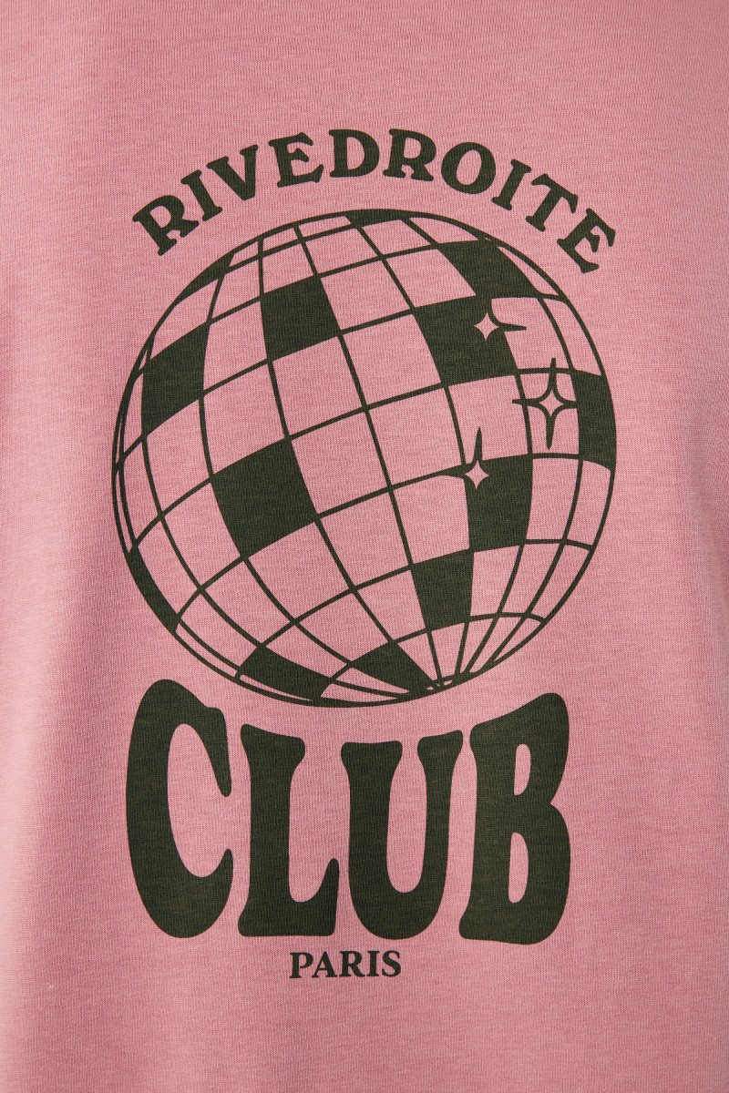 Pigalle le t-shirt Rivedroite Club - Coton recyclé Bois de Rose – Image 7