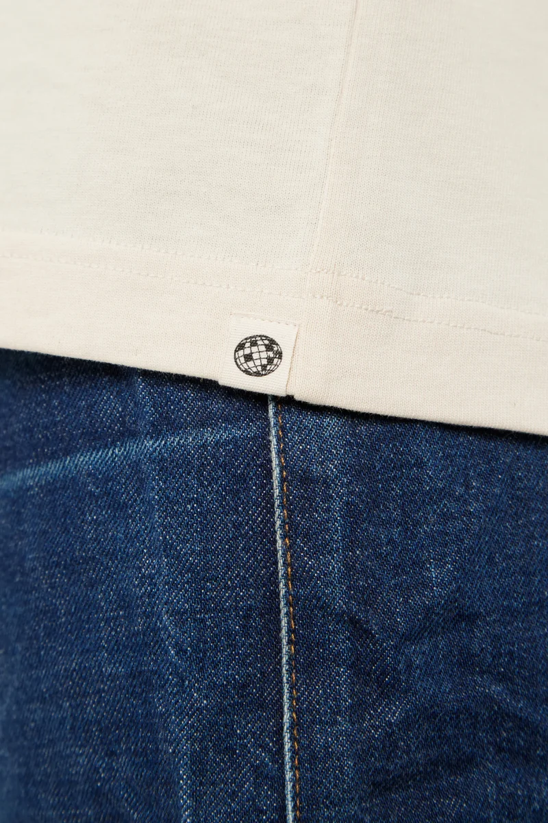 Pigalle le t-shirt - Coton recyclé Ecru – Image 5