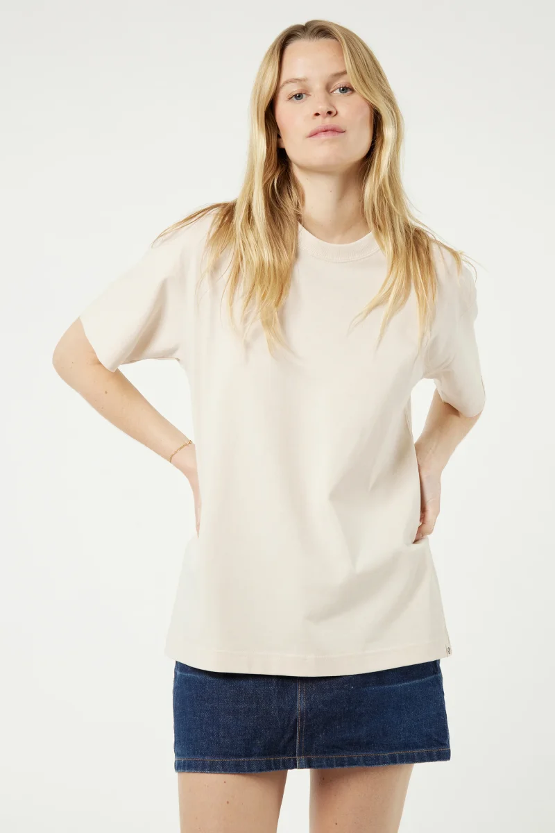 Pigalle le t-shirt - Coton recyclé Ecru