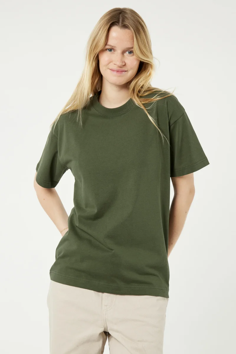 Pigalle le t-shirt - Coton recyclé Kaki