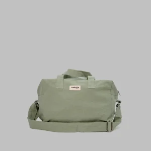 SECOND SOUFFLE │ Sauval le city bag - Coton recyclé Green rivers of Babylon