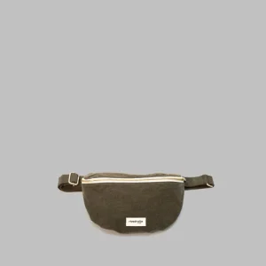 SECOND SOUFFLE │ Custine le sac banane - Coton recyclé Kaki