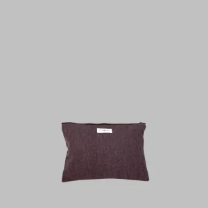 SECOND SOUFFLE │ Barbette Medium la pochette - Coton recyclé bordeaux