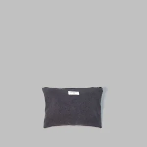 SECOND SOUFFLE │ Barbette Medium la pochette - Coton recyclé gris givré