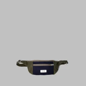 SECOND SOUFFLE │ Orsel le sac banane - Coton recyclé ciré "Bronx"