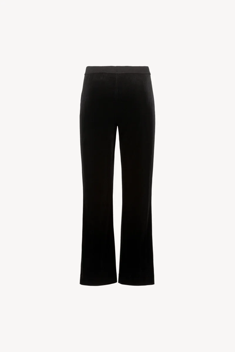 Pantalon court en velours noir – Image 7