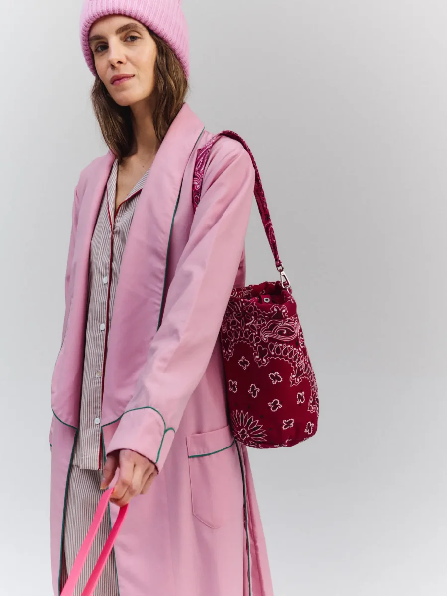Sac Seau - Bordeaux / Fuschia – Image 3