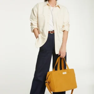 Sauval le city bag - Coton recyclé Moutarde