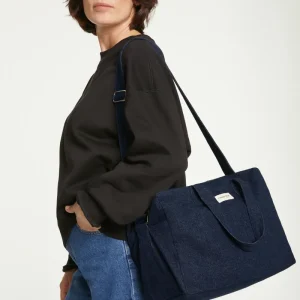 Sauval le city bag - Denim Brut recyclé