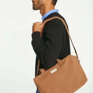 Sauval le city bag - Coton recyclé camel