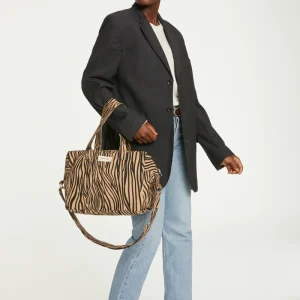 Sauval le city bag - Coton recyclé Zèbre