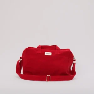 SECOND SOUFFLE │ Sauval le city bag - Coton Recyclé rouge vibrant