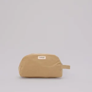 SECOND SOUFFLE │ Hermel la trousse de toilette - Coton recyclé Beige dust in the wind