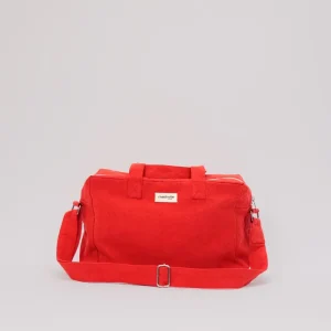 SECOND SOUFFLE │ Sauval le city bag - Coton recyclé Red born to be alive