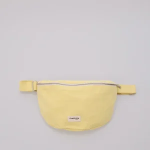 SECOND SOUFFLE │ Custine XL le sac banane - Coton recyclé Yellow here comes the sun
