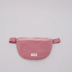 SECOND SOUFFLE │ Custine XL le sac banane - Coton recyclé Bois de Rose