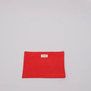SECOND SOUFFLE │ Barbette Medium la pochette - Coton recyclé Red born to be alive