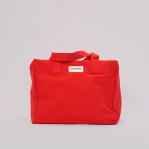 SECOND SOUFFLE │ Célestins le sac 24 heures - Coton recyclé Red born to be alive