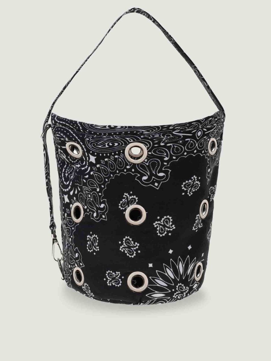 Sac Seau Œillets - All Black