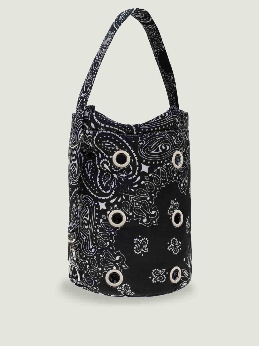 Sac Seau Œillets - All Black – Image 3