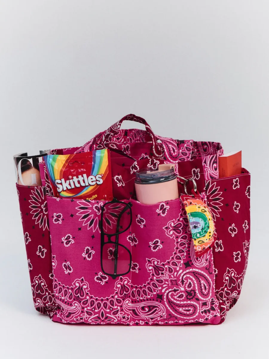 Sac Picnic - Fuchsia / Bordeaux – Image 3