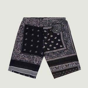 Bermuda unisexe 2 - All Black - Taille M