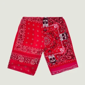 Bermuda unisexe 24 - All Red - Taille M