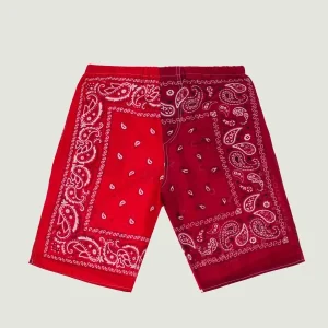 Bermuda unisexe 22 - All Red - Taille S