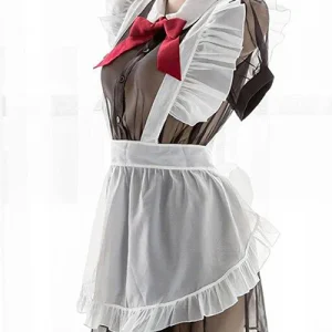 Tenue de soubrette Transparent