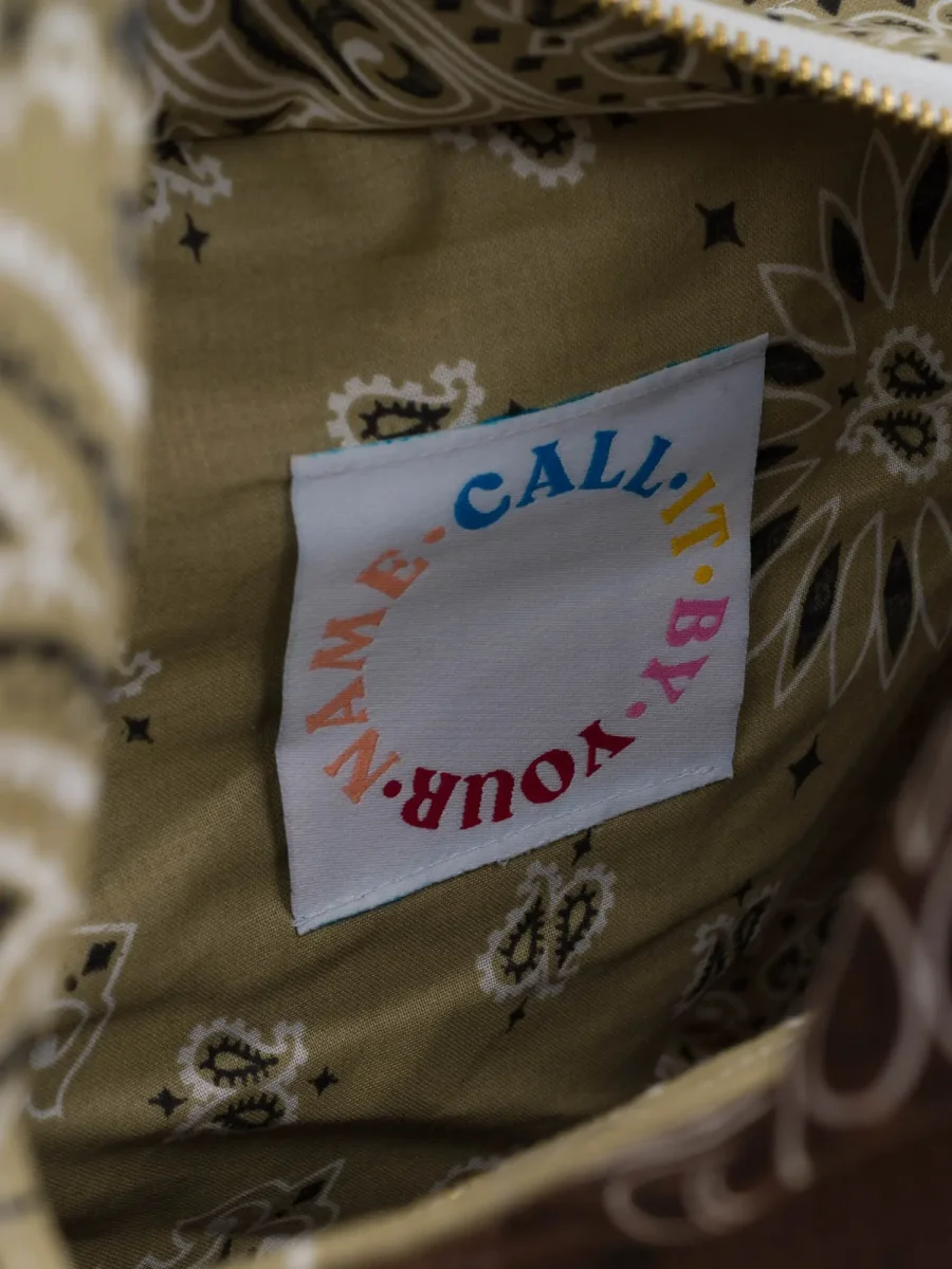 Sac Trapèze - Marron / Beige – Image 7