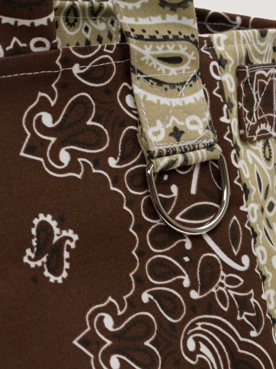 Sac Trapèze - Marron / Beige – Image 8