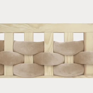 Tresse de lit Beige foncé