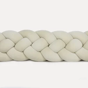 Tresse de lit 4 brins Beige clair 340cm