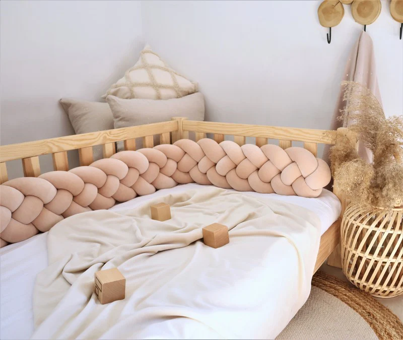 Tresse de lit 4 brins Pêche 340cm – Image 3