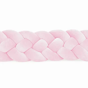 Tresse de lit 4 brins Rose 340cm