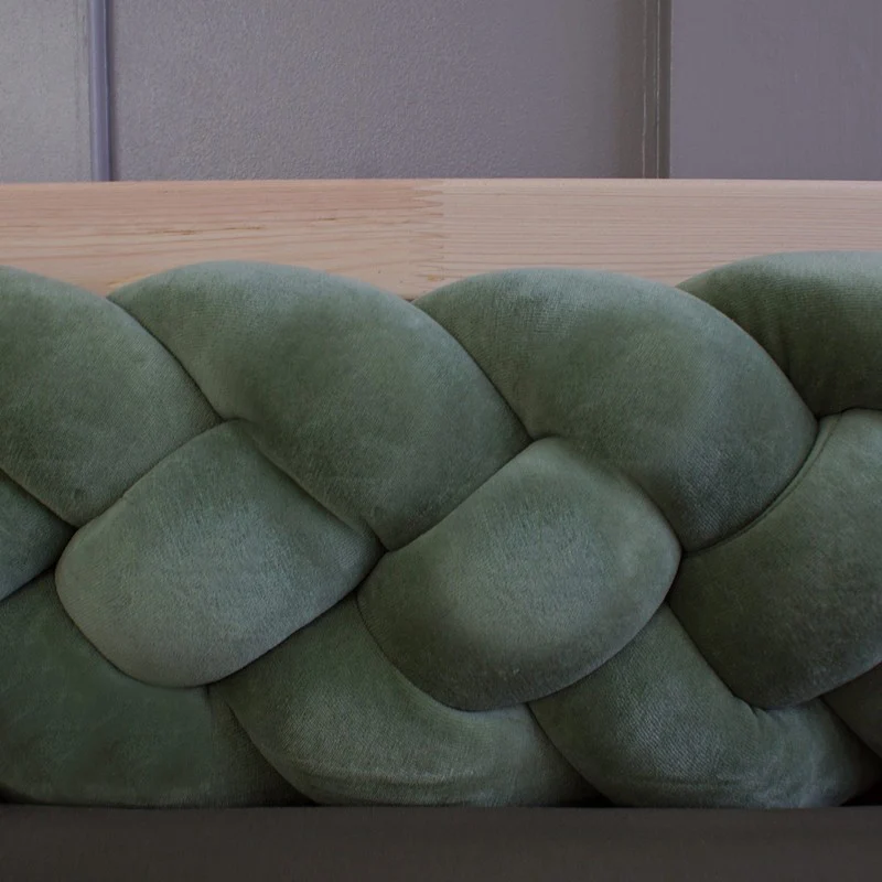 Tresse de lit 4 brins Vert 300cm – Image 3