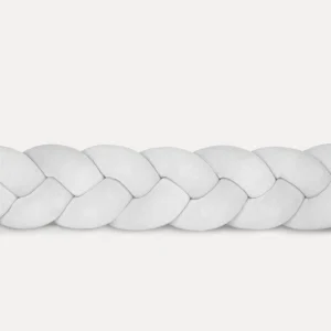 Tresse de lit Blanc 180cm