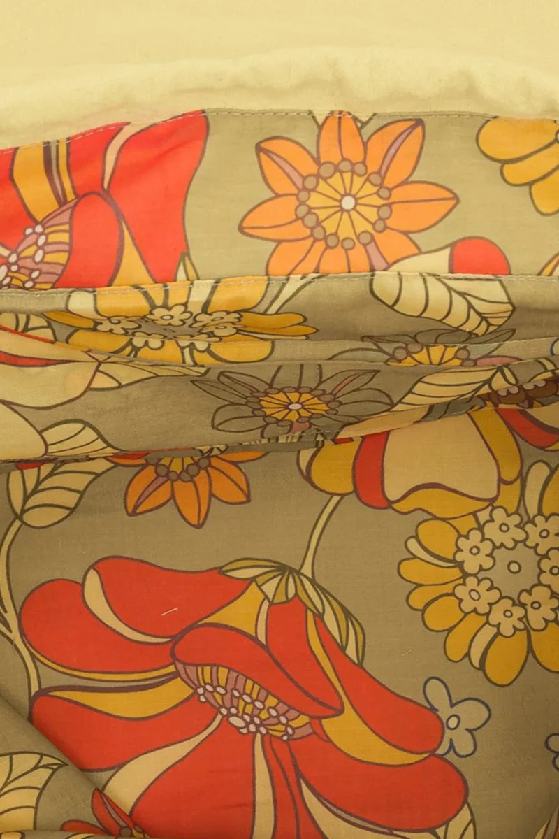 SECOND SOUFFLE │ Elzévir le grand sac weekend - Coton recyclé Yellow here comes the sun – Image 5