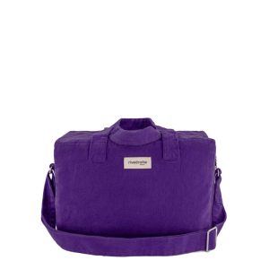 SECOND SOUFFLE|Sauval le city bag - Sergé de coton Malibu Purple
