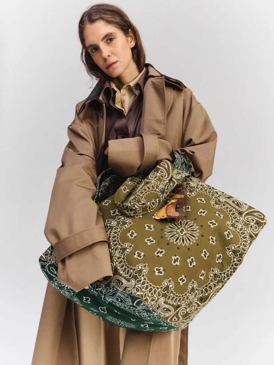 Sac Week-End - Bronze / Vert Week-End – Image 3