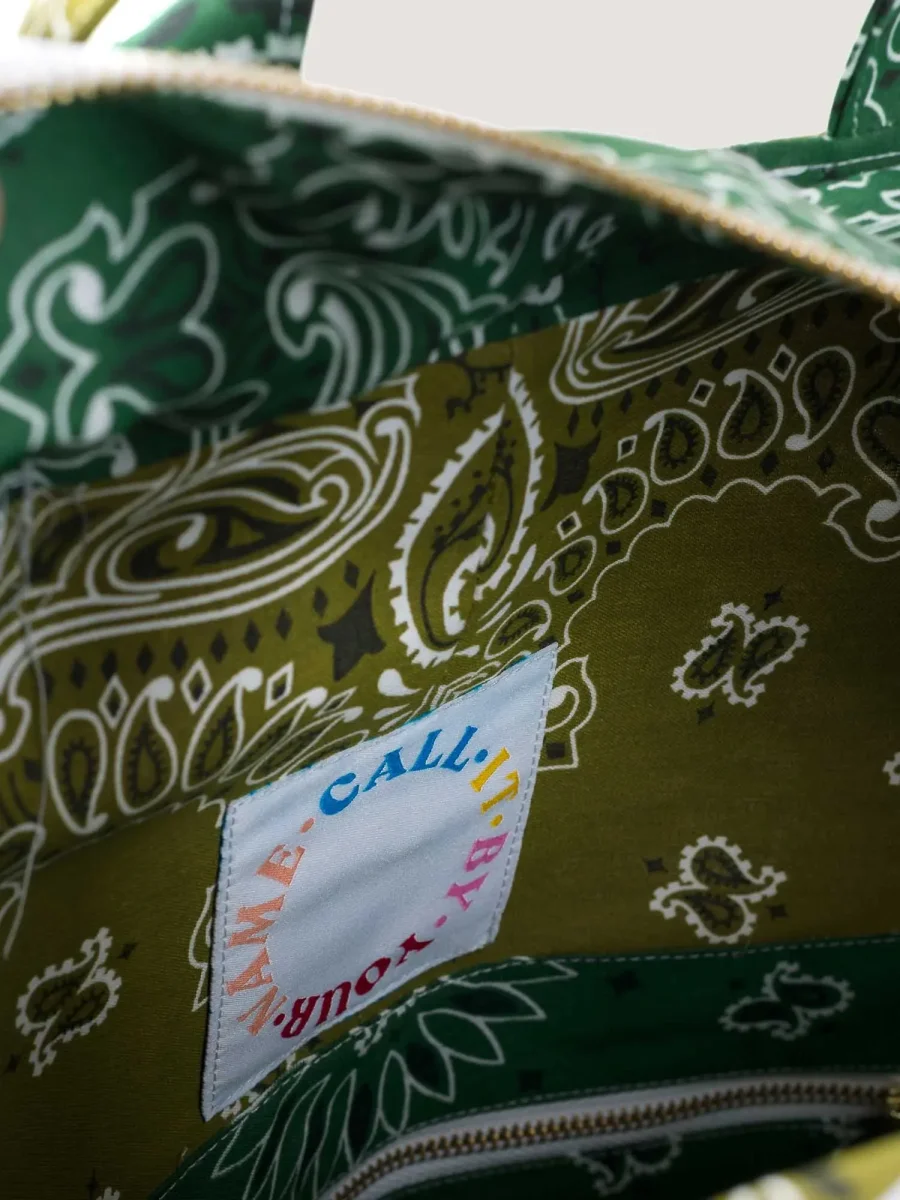 Sac Week-End - Bronze / Vert Week-End – Image 5