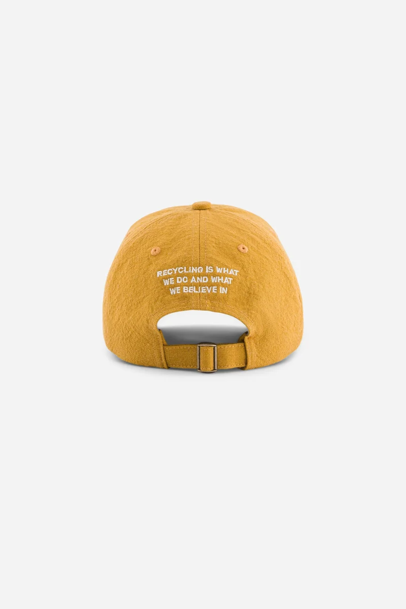 Colette la casquette - Coton recyclé Moutarde – Image 8