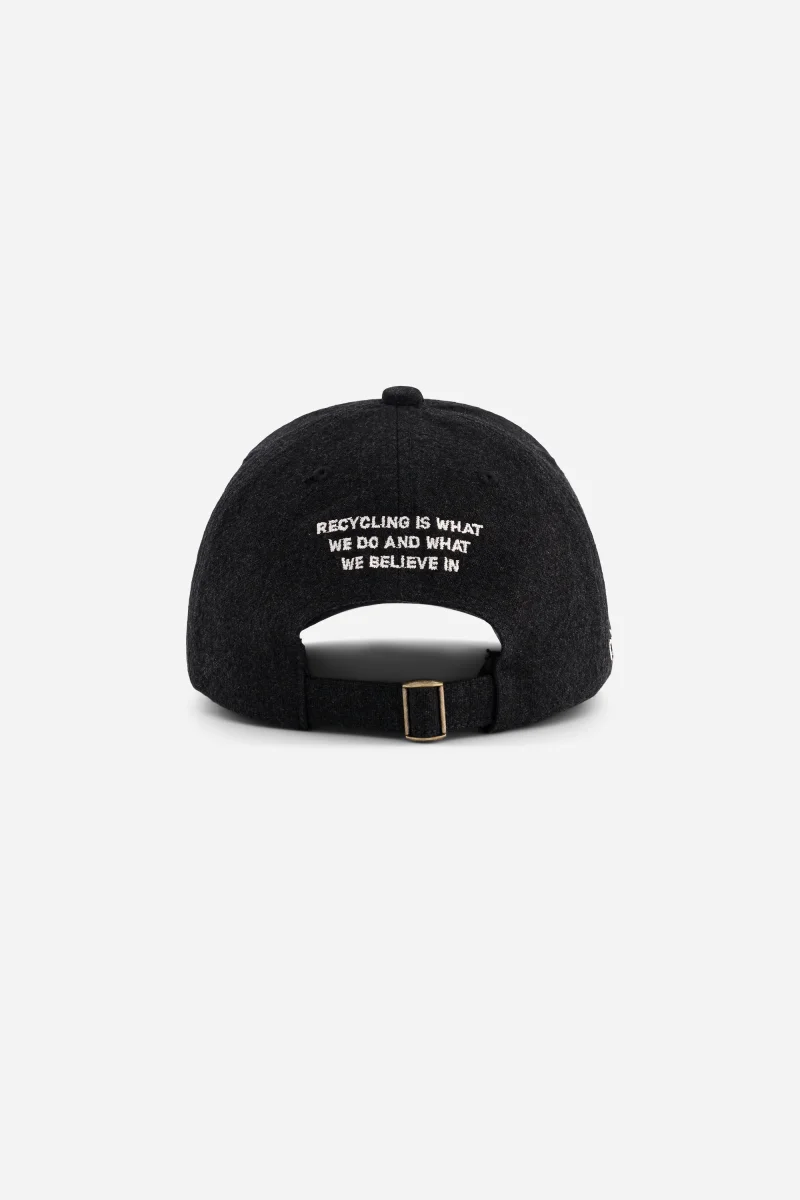 Colette la casquette - Coton recyclé Noir – Image 6