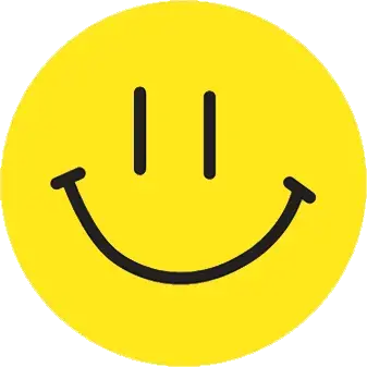 Happy face emoji