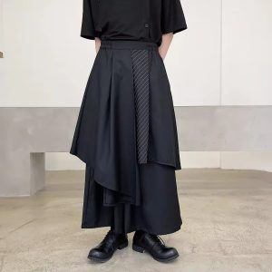 Jupe Homme Longue à Lignes