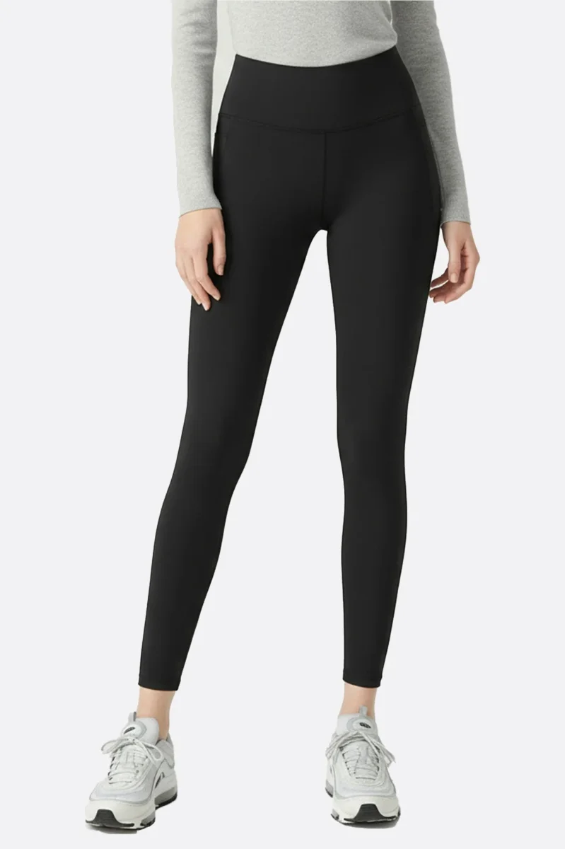 Legging performance noir à taille haute