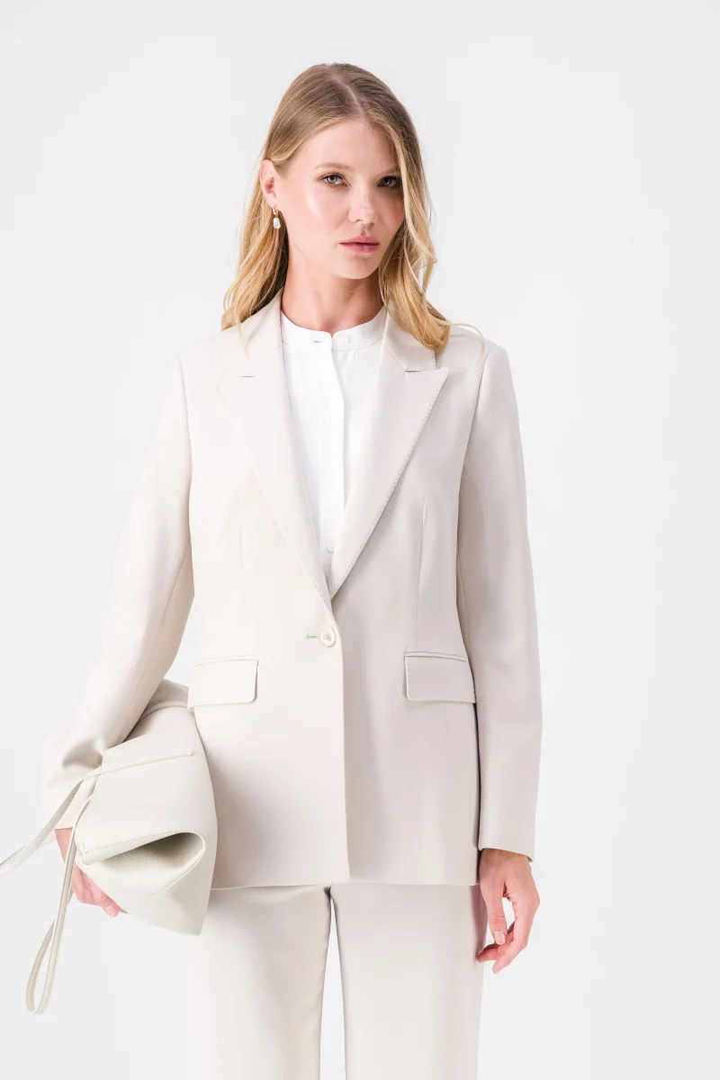 Blazer cintré beton – Image 4