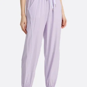 Pantalon de jogging lilas femme